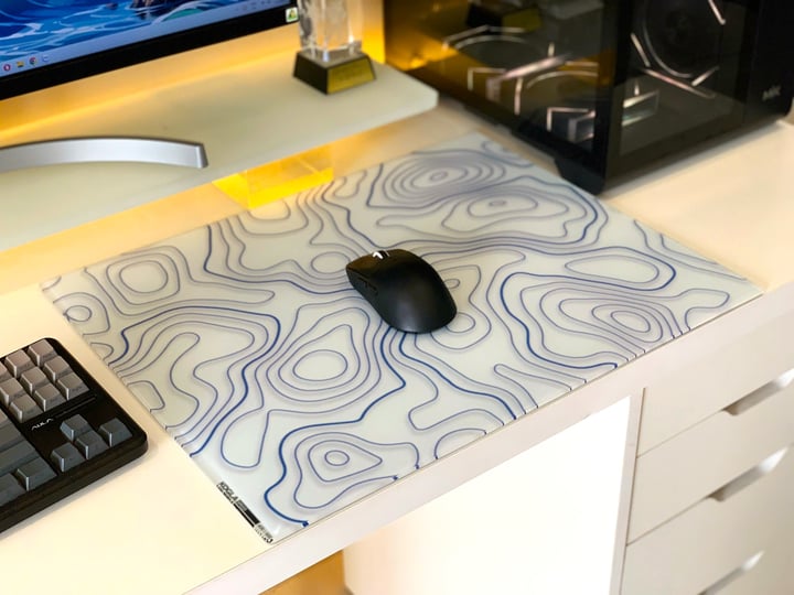 Lót chuột kính Topography V2.0