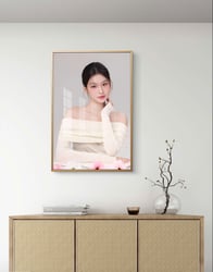 In ảnh trên kính theo yêu cầu